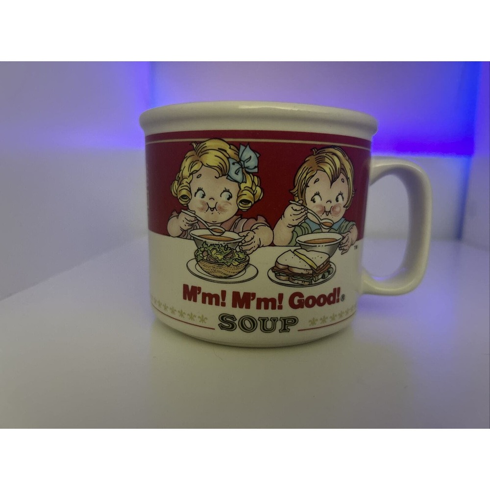 Vintage 1989 Westwood Campbells Homestyle 14 oz Soup Coffee Mug Cup Mm! Mm! Good - Picture 3 of 5